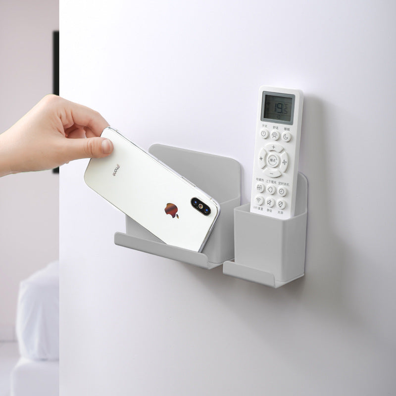 Wall-Mounted Remote Control Storage Organizer Box
