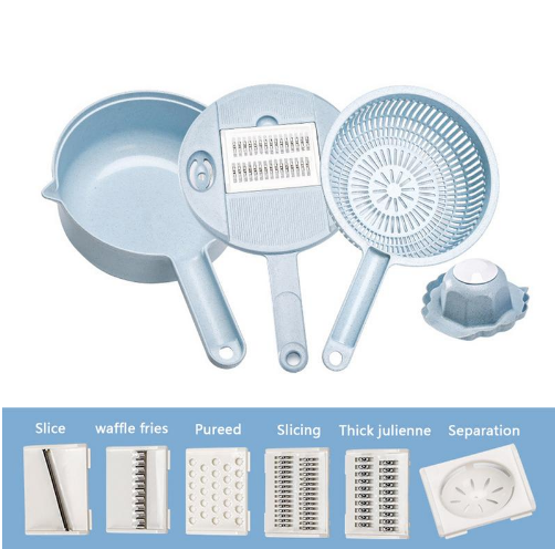 Multi-Functional Kitchen Vegetable Slicer and Shredder