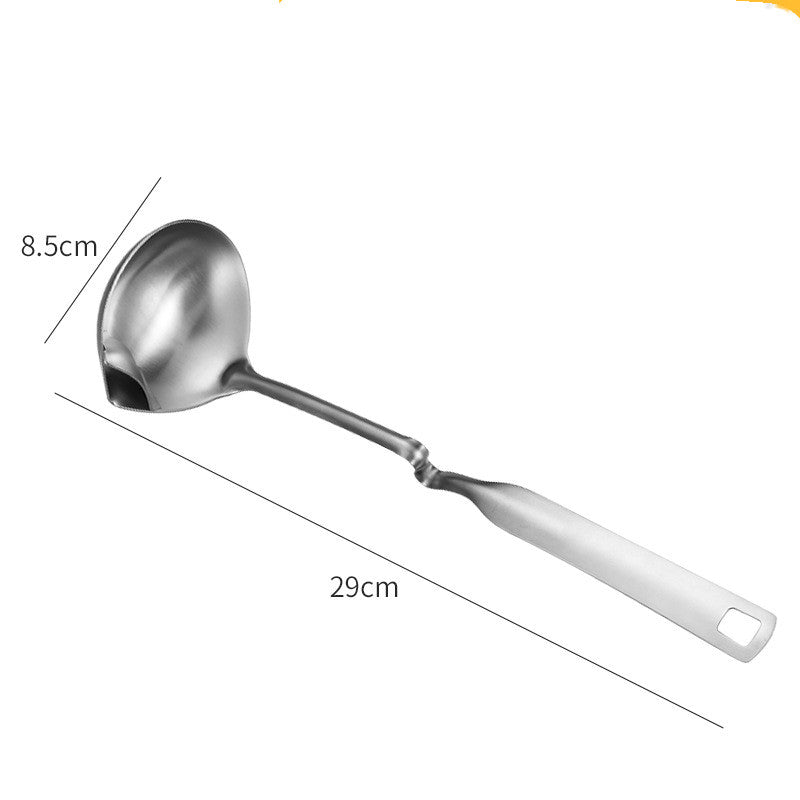 Stainless Steel Wall-Mounted Oil Filter Spoon for Hot Pot