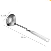 Stainless Steel Wall-Mounted Oil Filter Spoon for Hot Pot