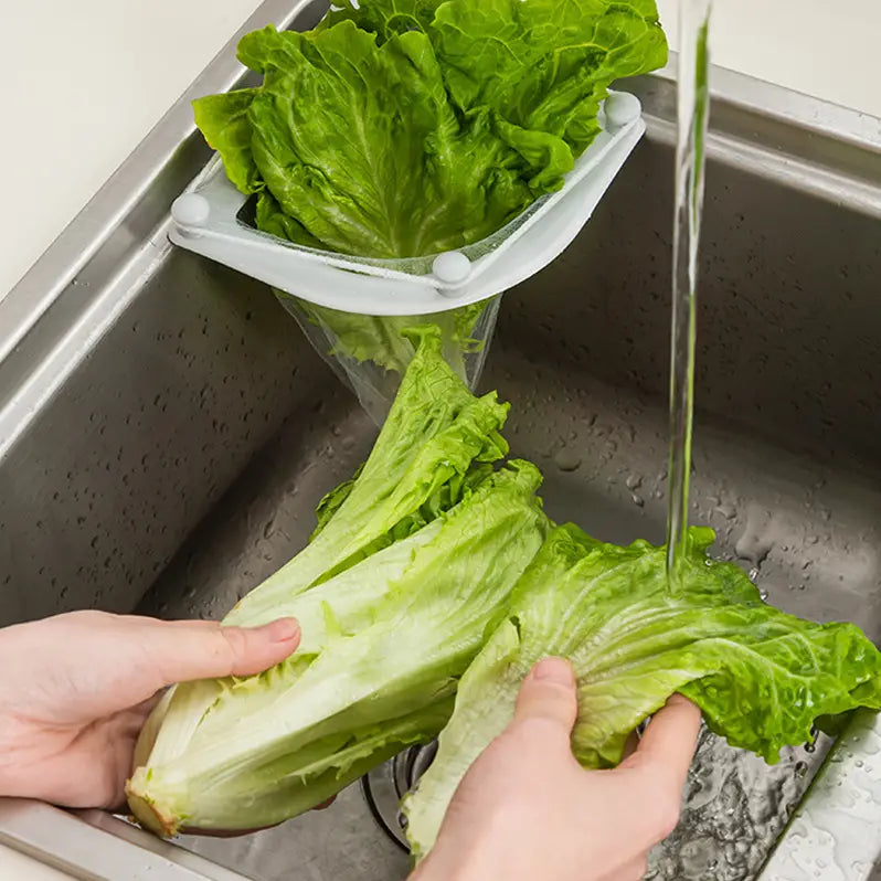 30-Piece Gray Triangle Sink Strainer Set for Kitchen