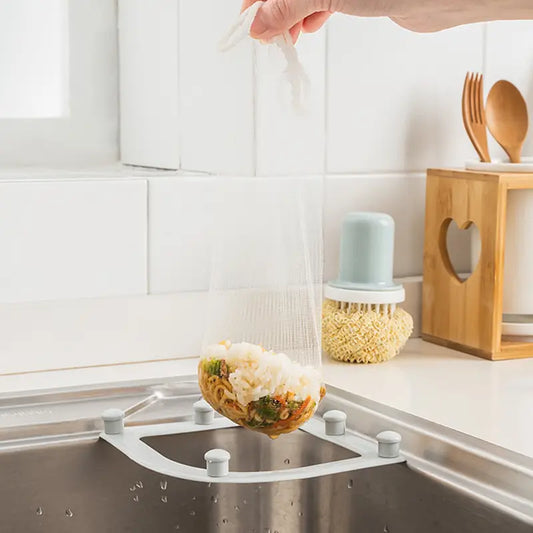 30-Piece Gray Triangle Sink Strainer Set for Kitchen