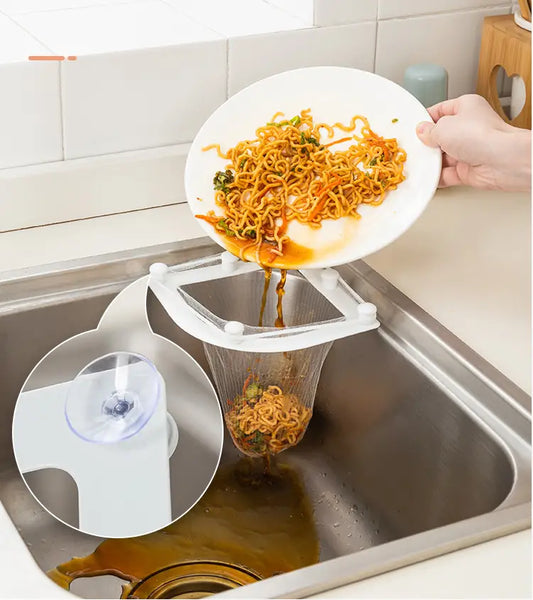 30-Piece Gray Triangle Sink Strainer Set for Kitchen