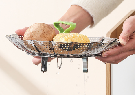 Stainless Steel Strainer Basket for Washing Vegetables
