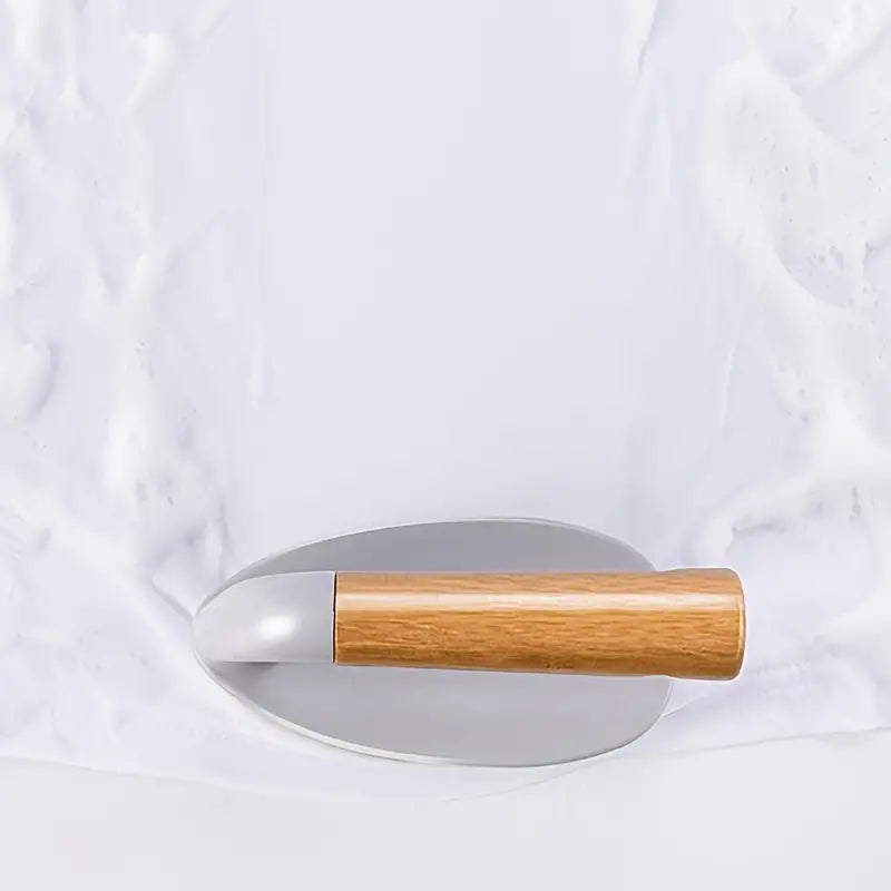 Multifunctional Bamboo Handle Laundry and Cleaning Brush