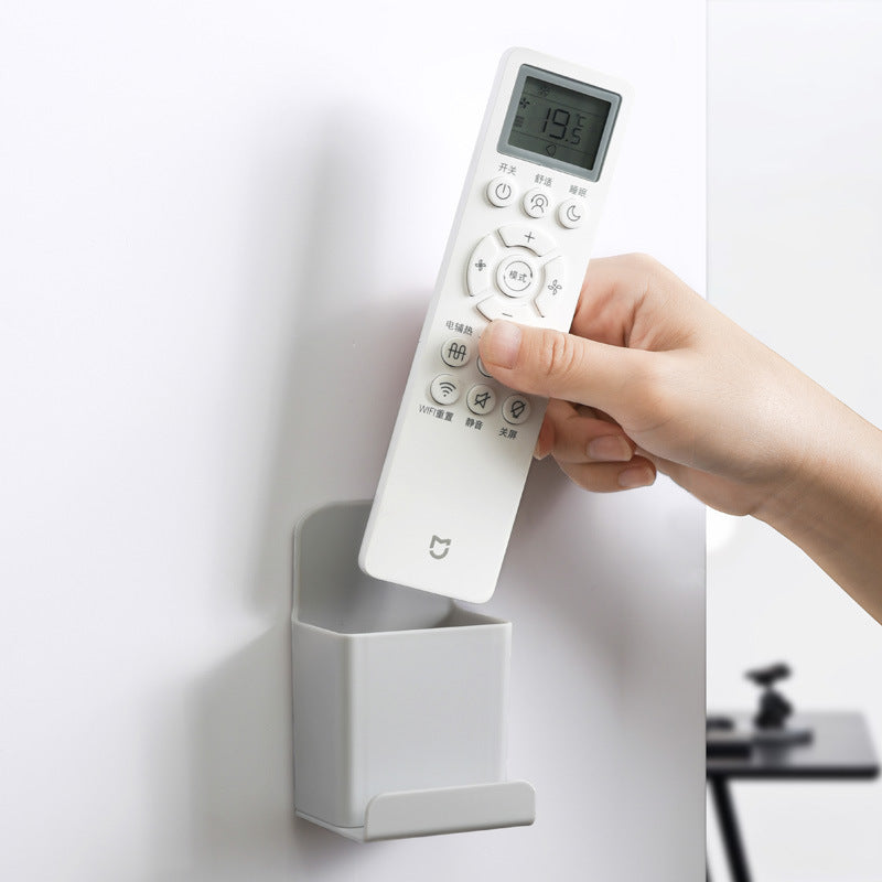 Wall-Mounted Remote Control Storage Organizer Box